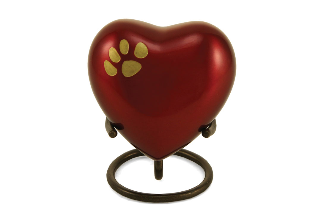 Keepsake Heart - Odyssey Single Paw Crimson-image