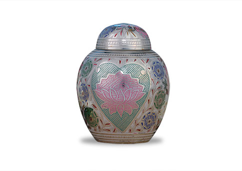 Lotus Heart Urn-image