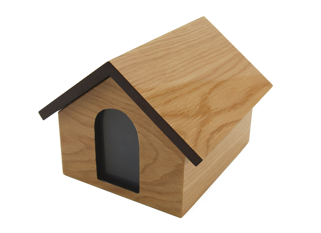 Dog House Urn - Tan-image
