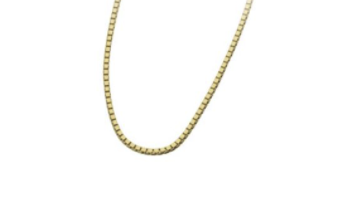24 Inch Box Chain - Gold Vermeil-image