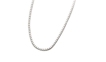 24 Inch Box Chain - Sterling Silver-image